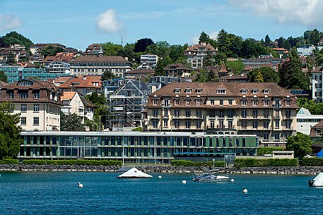 Mit dem Schiff auf dem Genfersee Richtung Schloss Cillion null