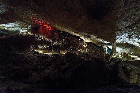 Die Grotten von Réclère im Jura null