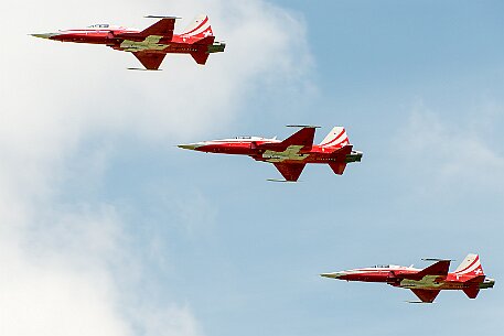 Patrouille Swiss | Air-Festival Biel-Kappelen null