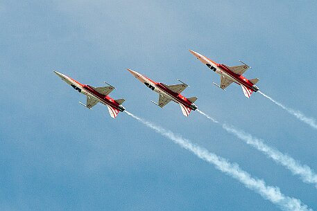 Patrouille Swiss | Air-Festival Biel-Kappelen null