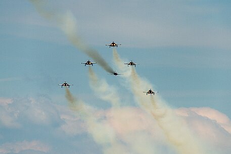 Patrouille Swiss | Air-Festival Biel-Kappelen null